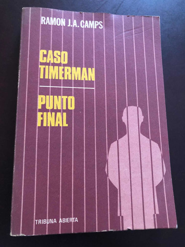 Libro Caso Timerman: Punto Final - Ramón J.a. Camps - Oferta