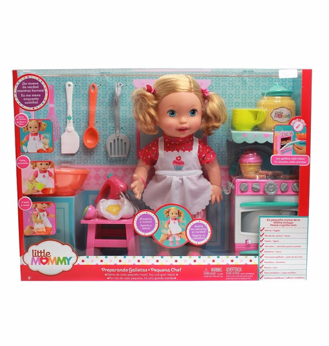 Little Mommy Pequeña Chef Preparando Galletas