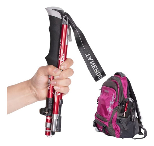 Lightweight Five-fold Folding Hiking Stick