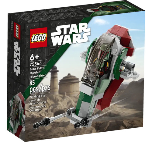 Lego®microfighter: Nave Espacial De Boba Fett 75344 Cantidad de piezas 85