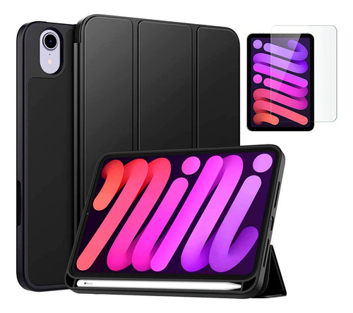 Funda Case Para iPad Mini 6 Gen A2567 A2568 Estuche + Mica