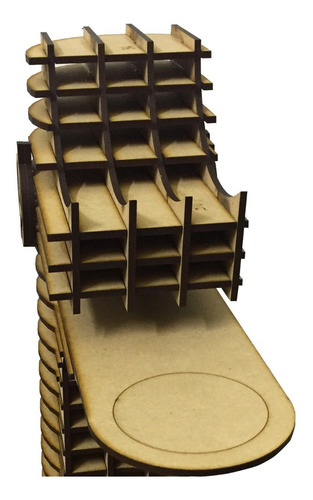 Imagen 5 de 10 de Maqueta Torre Avengers Mdf Fibrofacil Torre Vengadores