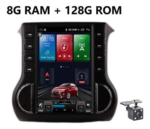 Coche Estéreo Android 8g+128g For Jeep Wrangler Gps Wifi Bt