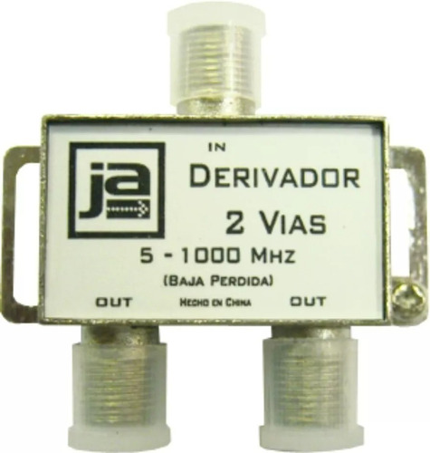 Splitter Tv Hd 5-1000mhz - 2 Salidas Derivador Baja Perdida