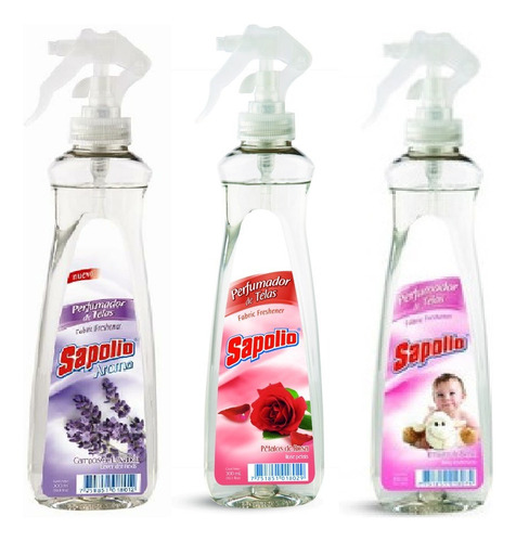 Perfume De Tela Sapolio De 300ml