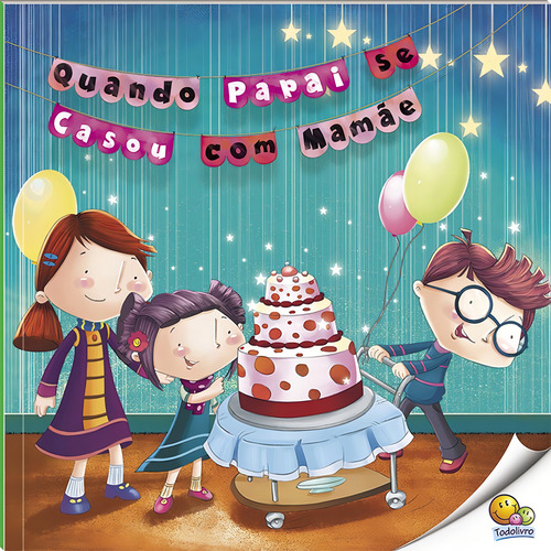 ¡Hora de leer! Cuando papá se casó con mamá (Nivel 1/Libro de Todo Paradidáctico), de De, Tapasi. Editorial TodoDistribuidora Ltda., tapa blanda en portugués, 2016