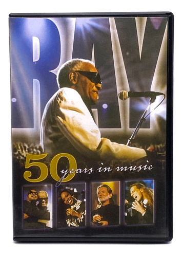 Dvd Ray Charles - 50 Years In Music / Como Nuevo