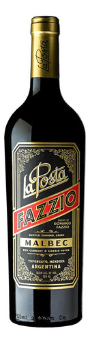 La Posta Fazzio (malbec) - 91 Puntos Wine Spectator