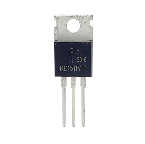 Transistor Rd15hvf1 Rf 15w 175mhz 12.5v 16w 14db Mitsubishi