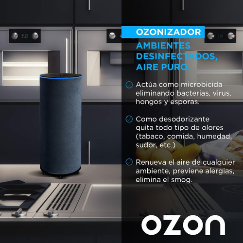 Imagen 3 de 4 de Ozonizador Con Temporizador, Equipo De Ozono E Ionizador