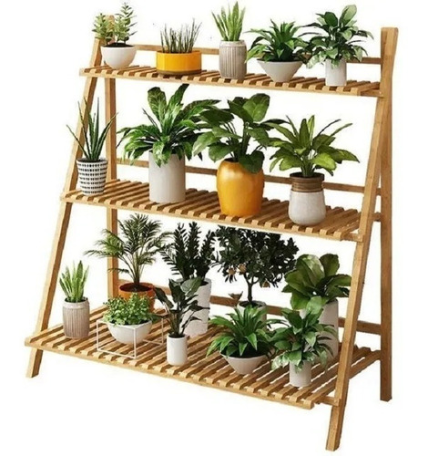 Armário Multiuso C/ 3 Prateleiras P/ Plantas Promoção