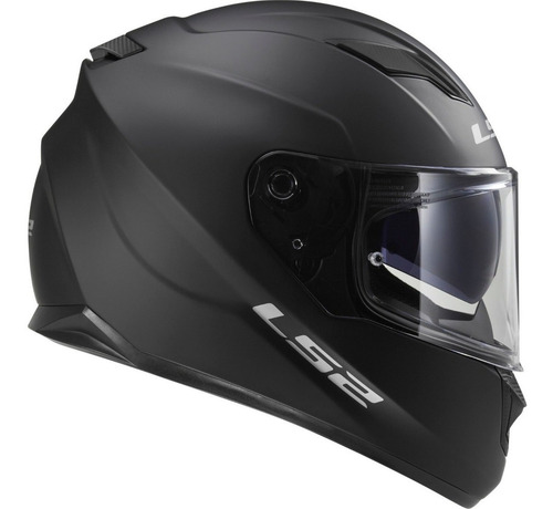 Imagem 4 de 10 de Capacete Ls2 Ff320 Stream Preto Fosco Com Viseira Solar