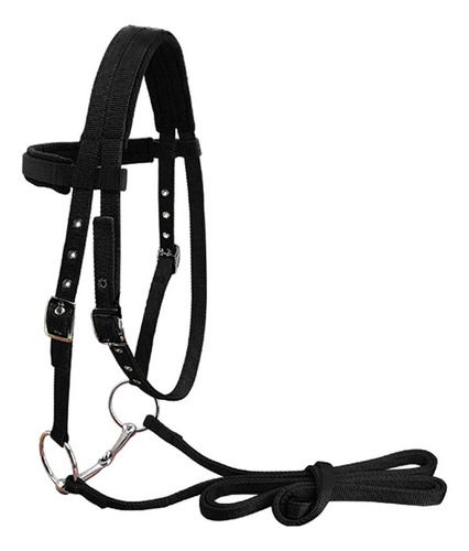 . Riendas De Brida For Montar A Caballo Negro M