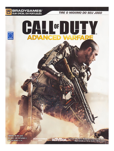 Call Of Duty: Guia Oficial Call Of Duty Advanced Warfare, De Bradygames. Editora Europa, Capa Mole Em Português, 2014