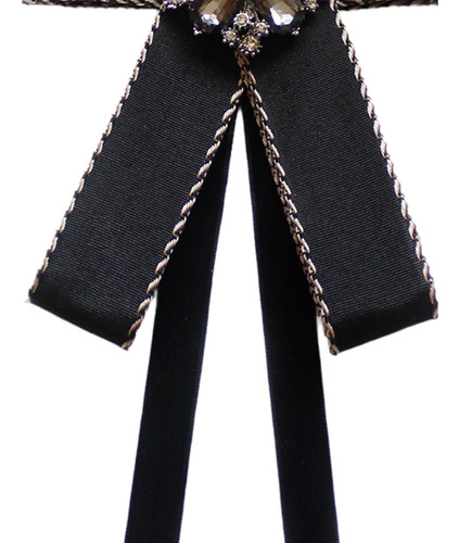 Broche De Cinta De Pajarita Broche De Corbata De Negro