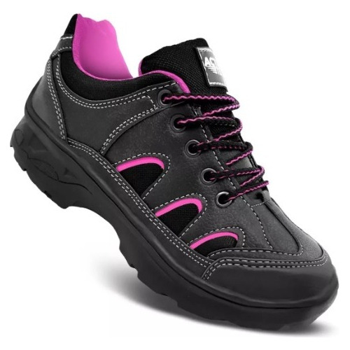 Zapatillas Action Mujer Trekking Reforzadas Trabajo Grip 