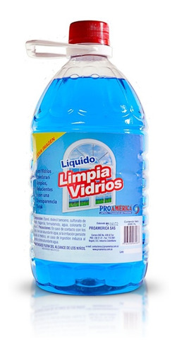 Limpiavidrios Proamérica® 2000 Ml - L a $3895