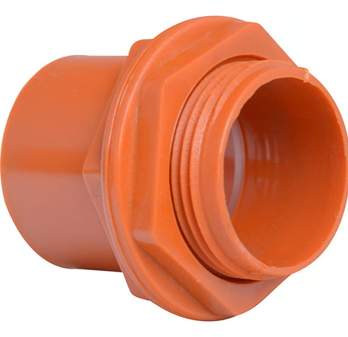 Terminal He Pvc Conduit Con Tuerca 25mm Hoffens Pack 5und