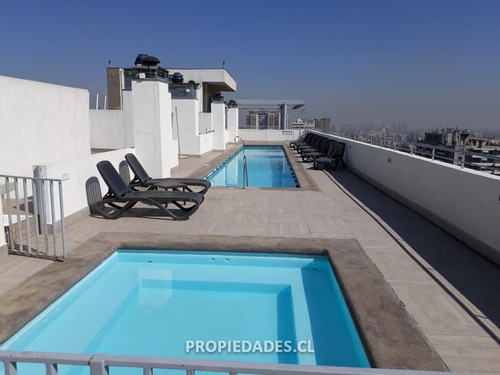 Departamento En Venta De 1 Dorm. En Santiago Parque Almagro