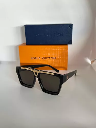 Óculos de sol Louis Vuitton original Evidence preto Z0350W feminino