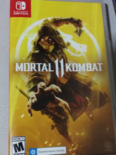 Mortal Kombat 11 De Nintendo Switch En Físico 