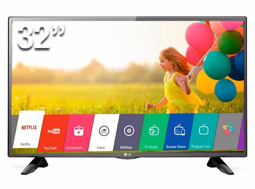 Tv Led LG 32 Smart Tv Hd 720p 32lh570b Wifi Integrado 2016