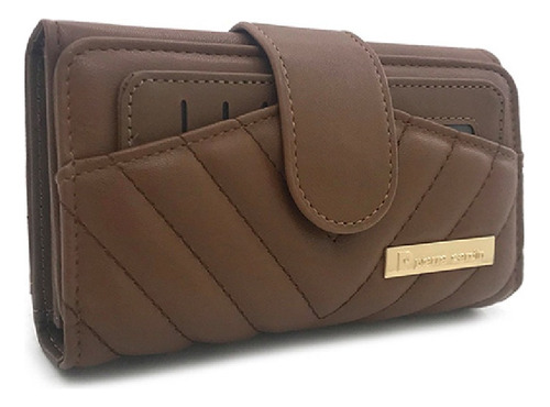 Billetera Mujer Pierre Cardin  Tarjetero Extraible Canchera