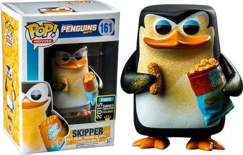 Funko Pop Skipper Cheezy Exclusivo Pingüinos De Madagascar