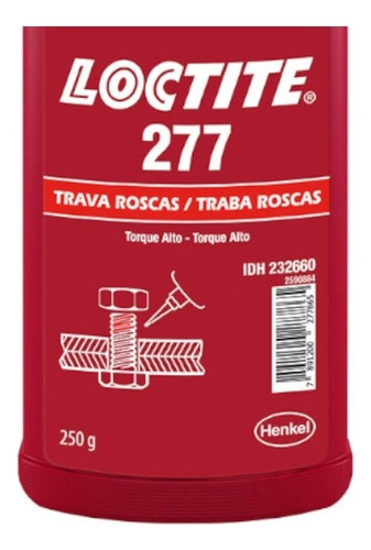 Adhesivo de bloqueo de alto torque 250g 277 Loctite