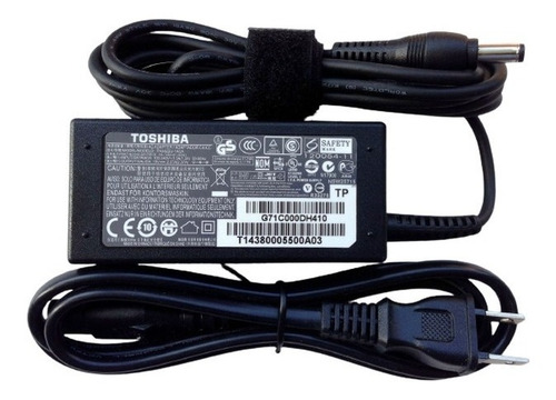 Imagen 1 de 2 de Cargador Toshiba 19v 2.37a C50 C70 Z830 U840