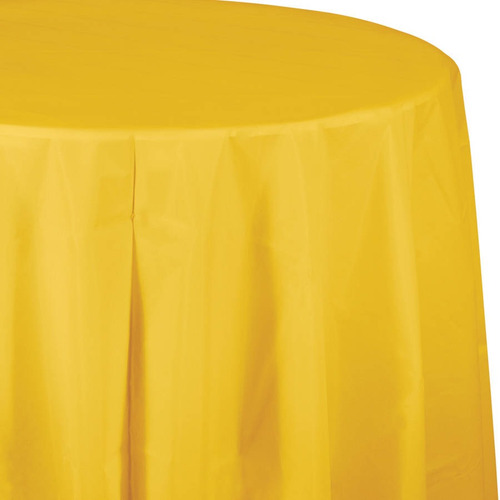 Mantel Touch Of Color Par Mesa Octagonal/redonda Amarillo