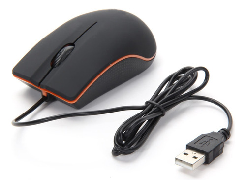 Raton Usb 3d Cable Mini Mouse Optico Para Toda Computadora :