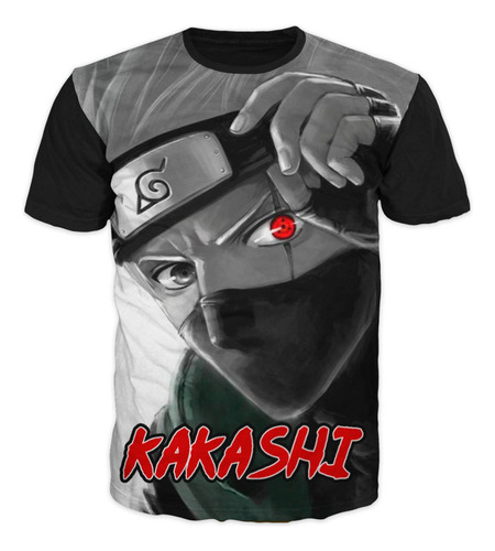 Camisetas De Naruto Anime Kakashi Akatsuki Itachi Ref G15