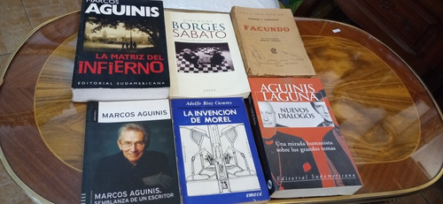 Antiguo Libros 6 Unid Marcos Aguinis Birges Sabato N642