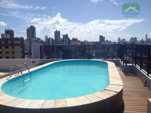 Imagem 4 de 14 de Apartamento Residencial À Venda, Manaíra, João Pessoa. - Ap0691