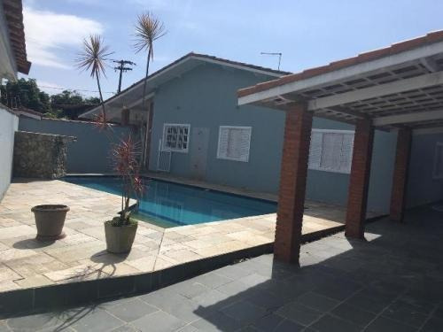 Imagem 2 de 14 de Belíssima Casa No Jardim Regina Com Piscina Em Itanhaém 4947