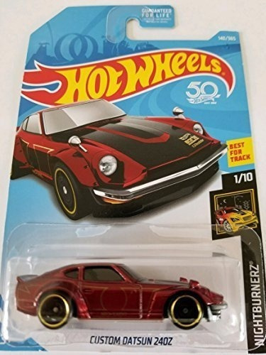 Hot Wheels 2018 50th Anniversary Nightburnerz Custom Datsun