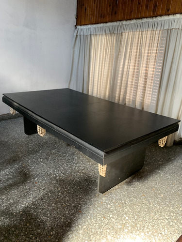Pool Con Mesa De Ping Pong Rojo (Usado)
