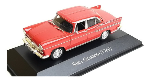 Miniatura Simca Chambord 1/43 Carros Inesquecíveis Do Brasil