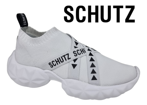 Imagem 1 de 2 de Tênis Schutz Tulum Knit Branco S2127700090003