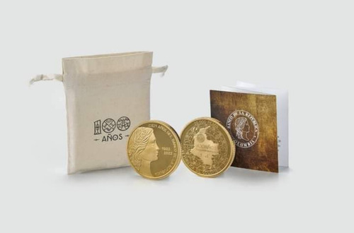 Moneda $20.000 Conmemorativa 100 Años Banco De La Republica