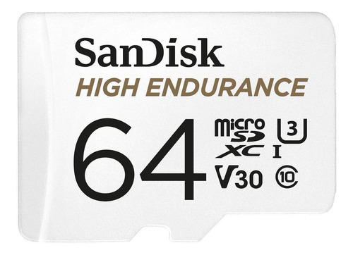 Tarjeta de memoria SanDisk SDSQQNR-064G-GN6IA con adaptador SD 64GB