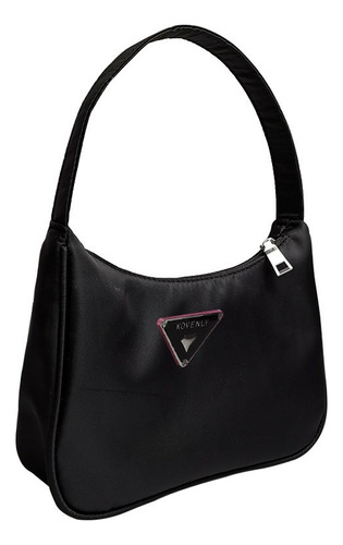 Para Bolso De Mano Negro Para Mujer Bolso De Hombro