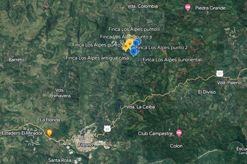 Finca Los Alpes Con Plantación De Madera Comercial En Vereda Colombia Del Municipio Del Fresno Tolima