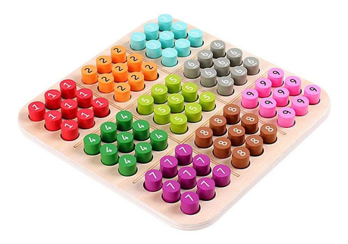 Juego De Mesa De Rompecabezas De Madera Sudoku, Minijuego De