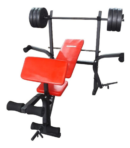 Imagen 2 de 8 de Banco De Pesas Arg-150 Hasta 100kg