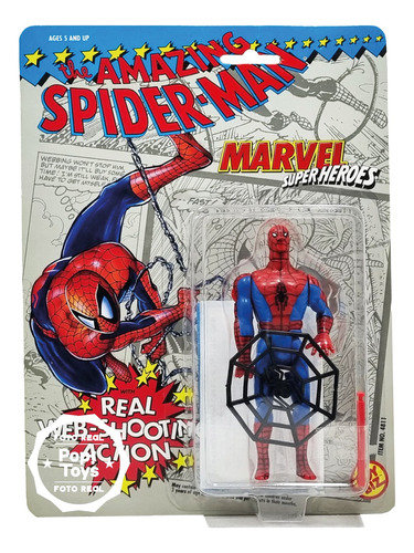 Toy Biz - 1991 - Spider-manreal Web-shooting Action
