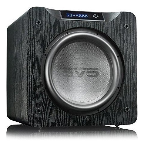 Svs Sb4000 Subwoofer Black Ash  135inch Driver 1200watts Rms