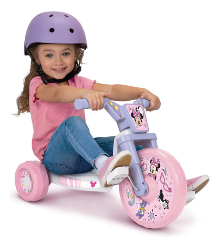 Minnie Mouse Ride-on - Triciclo De 10 Fly Wheels Junior Cru.