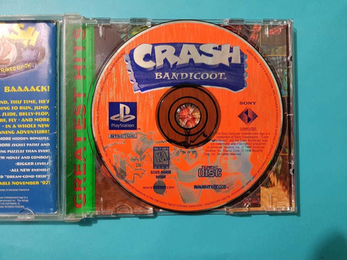 Crash Bandicoot Para Ps1, Ps2 Y Ps3